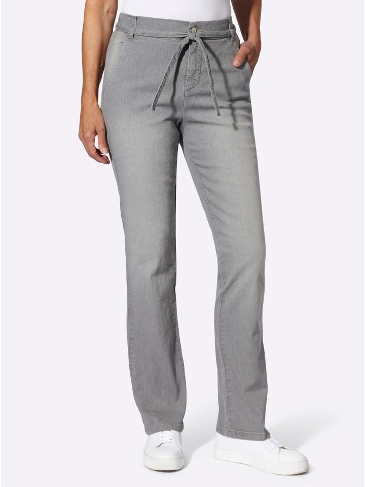 

Джинсы из светло-серого денима Club of Comfort