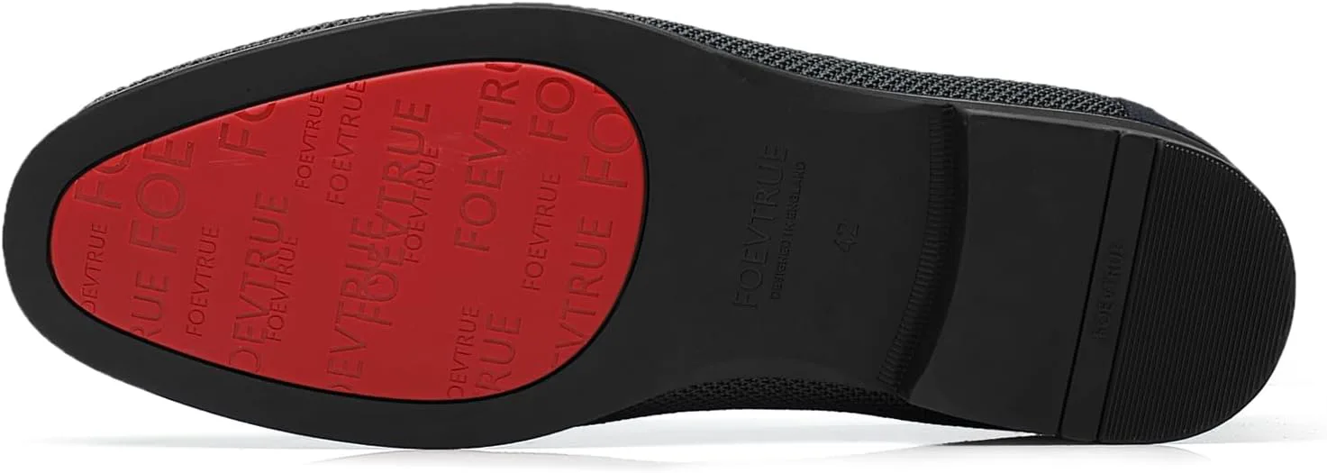 

Мужские лоферы туфли-слипоны для вождения, для вечернего костюма и смокинга FOEVTRUE, темно-серый