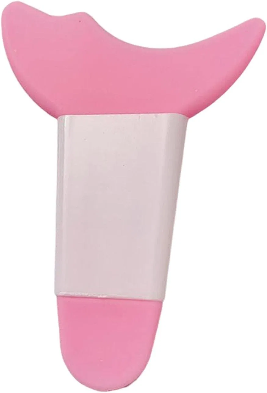 Трафарет для макияжа глаз Silicone Kodxylytix розовый 6.9x5 см — фото 4