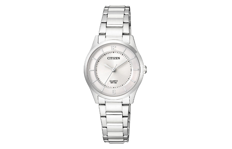 

CITIZEN Часы Quartz Movement Stainless Steel Strap Watch 26mm Women's Watch White Dial ER0201-81A, White Dial