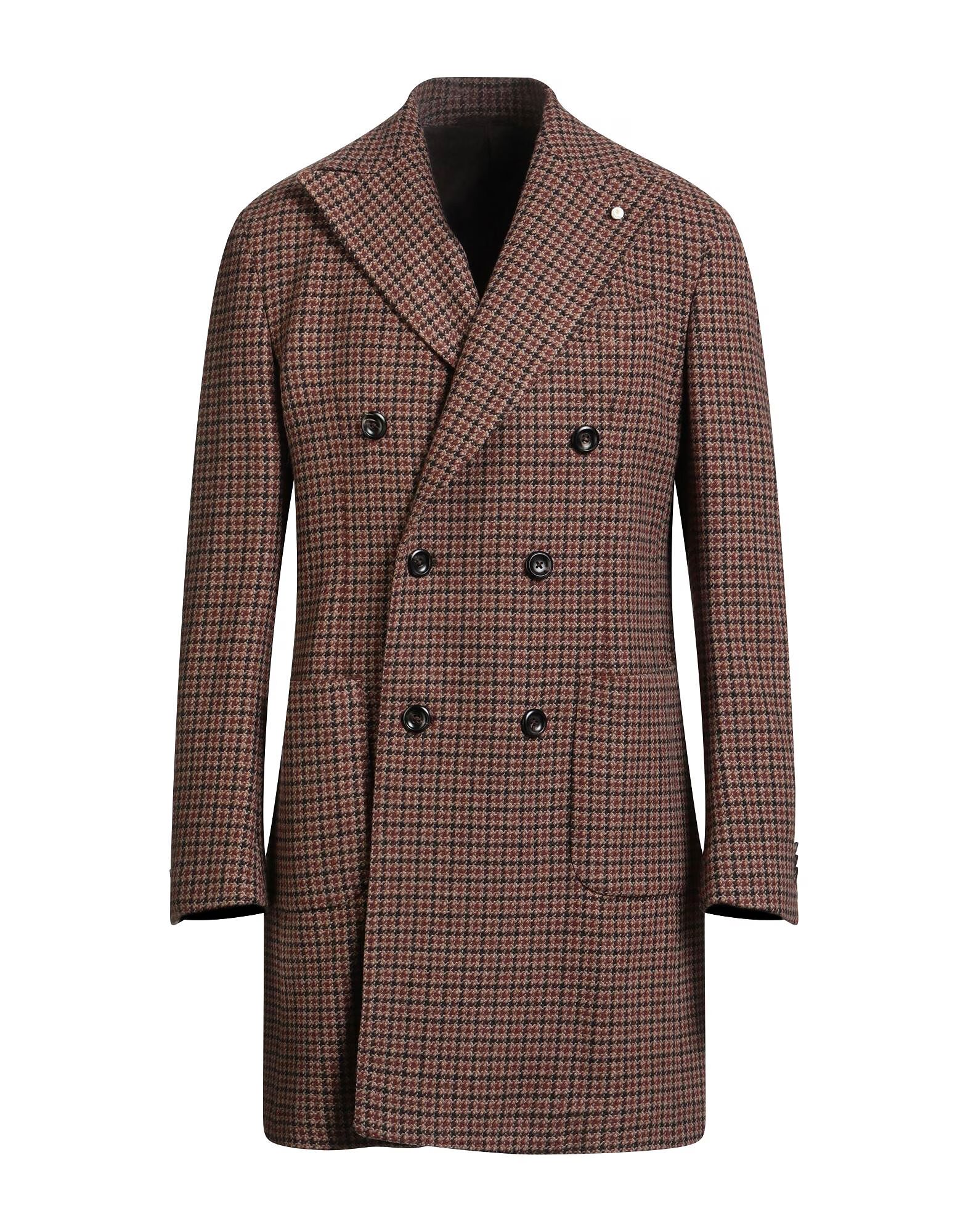 

Пальто Luigi Bianchi Mantova, коричневый