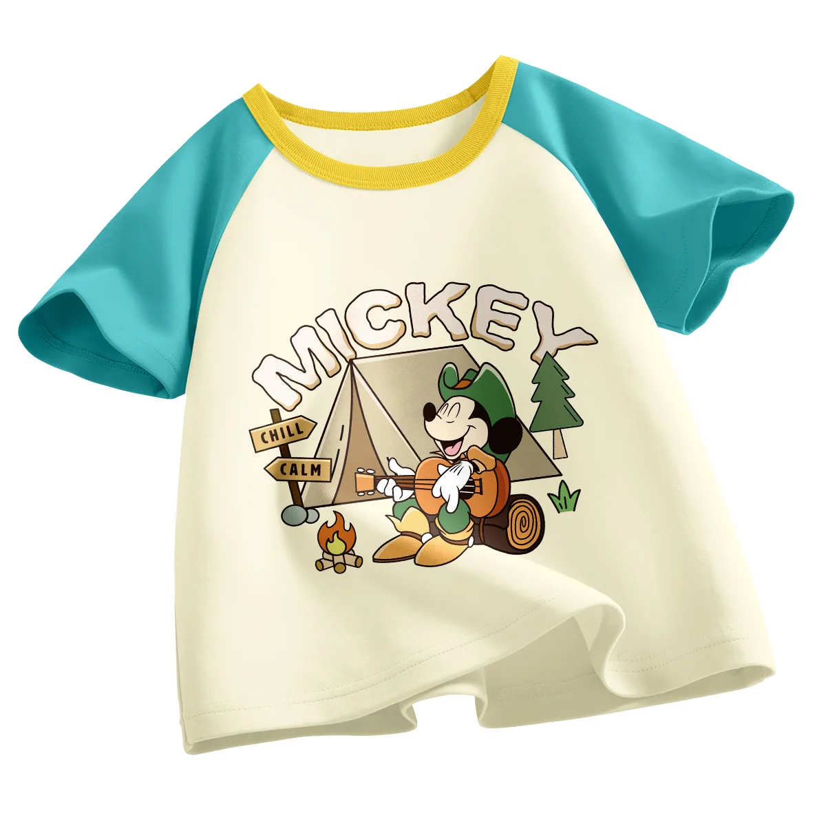 Детская футболка с круглым вырезом Disney, Di Yoyo Milk Blue