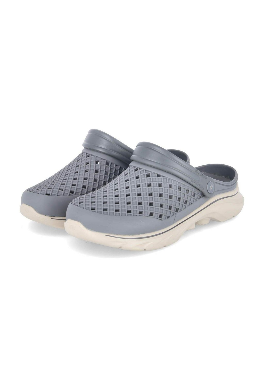 

Мюли Skechers, серый