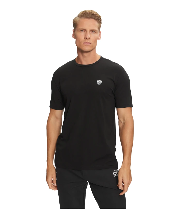 

Футболка с круглым вырезом Emporio Armani Ea7, черный