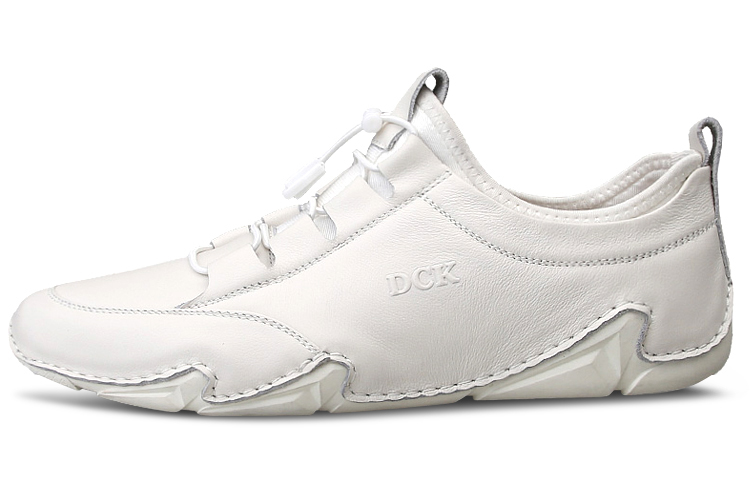 

DCK Мужские повседневные кроссовки Low Top черные с экрю, цвет Ecru