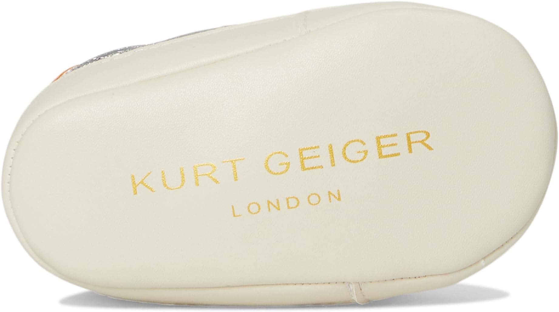 Кроссовки Kurt Geiger London Kids  Baby Lane Star, Silver Gold — фото 3