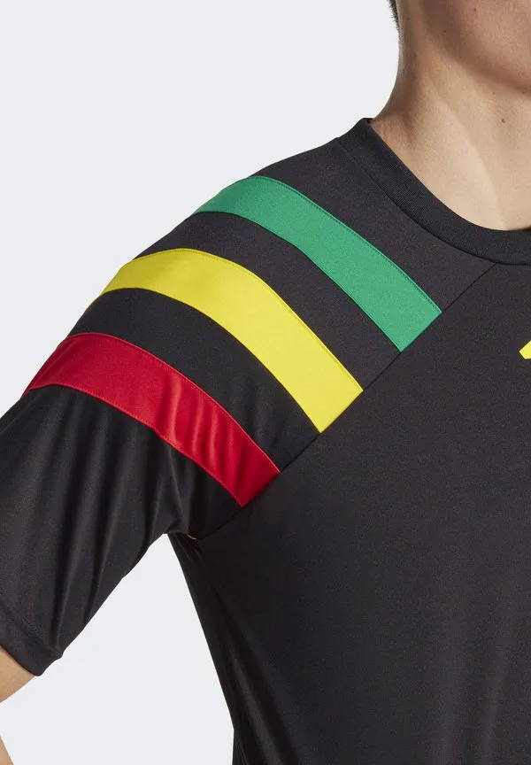 Спортивная футболка fortore 23 Adidas Performance, Black/Team Green/Team Yellow/Team Colleg Red — фото 3