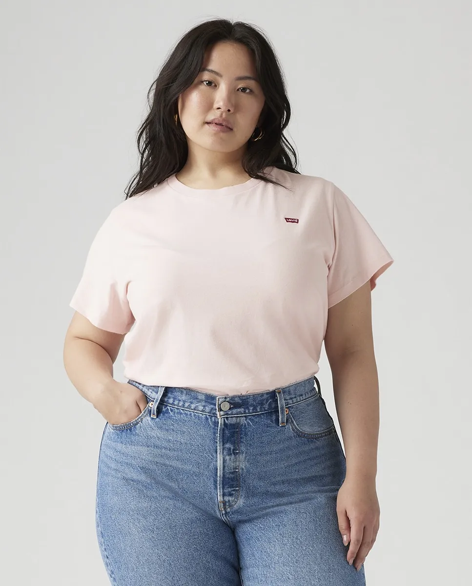 

Футболка женская с коротким рукавом Levi's Plus, розовый