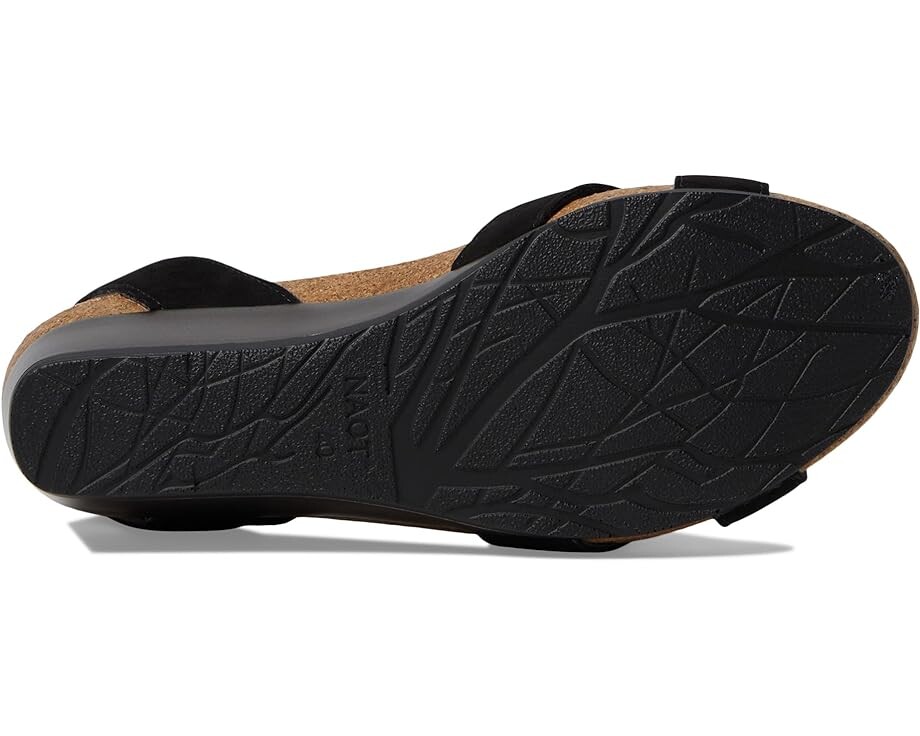 Туфли Naot Wand, цвет Black Velvet Nubuck/Glass Brown — фото 3