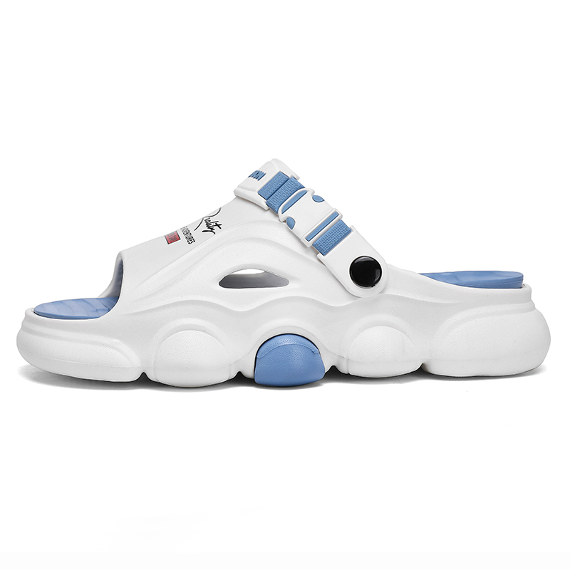 

LONGYING Пляжные сандалии мужские бело-голубые, цвет White Blue