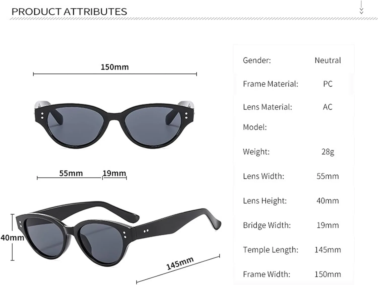 

Мужские солнцезащитные очки для вождения в узкой оправе, женские солнцезащитные очки для поездок на работу, декоративные солнцезащитные очки Generic, Green