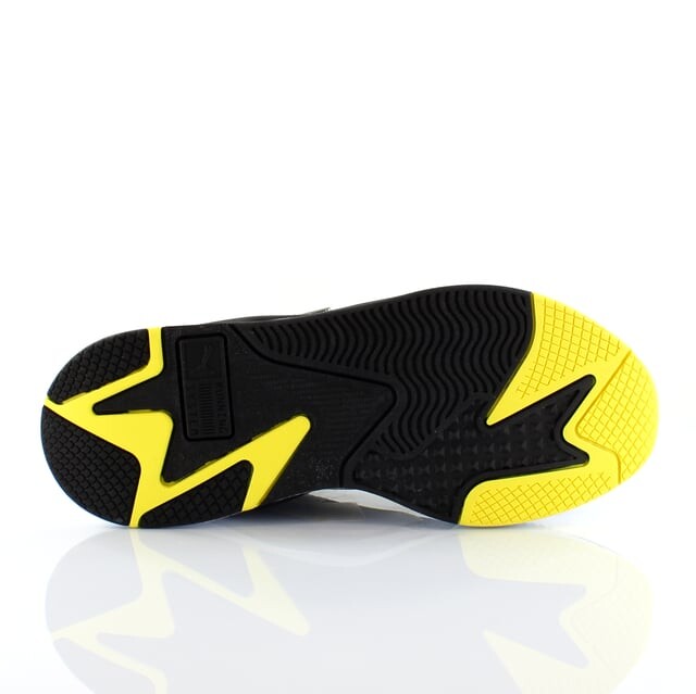 Черные мужские кроссовки на шнуровке Rs X3 x emoji 374819 01 Puma, черный — фото 4