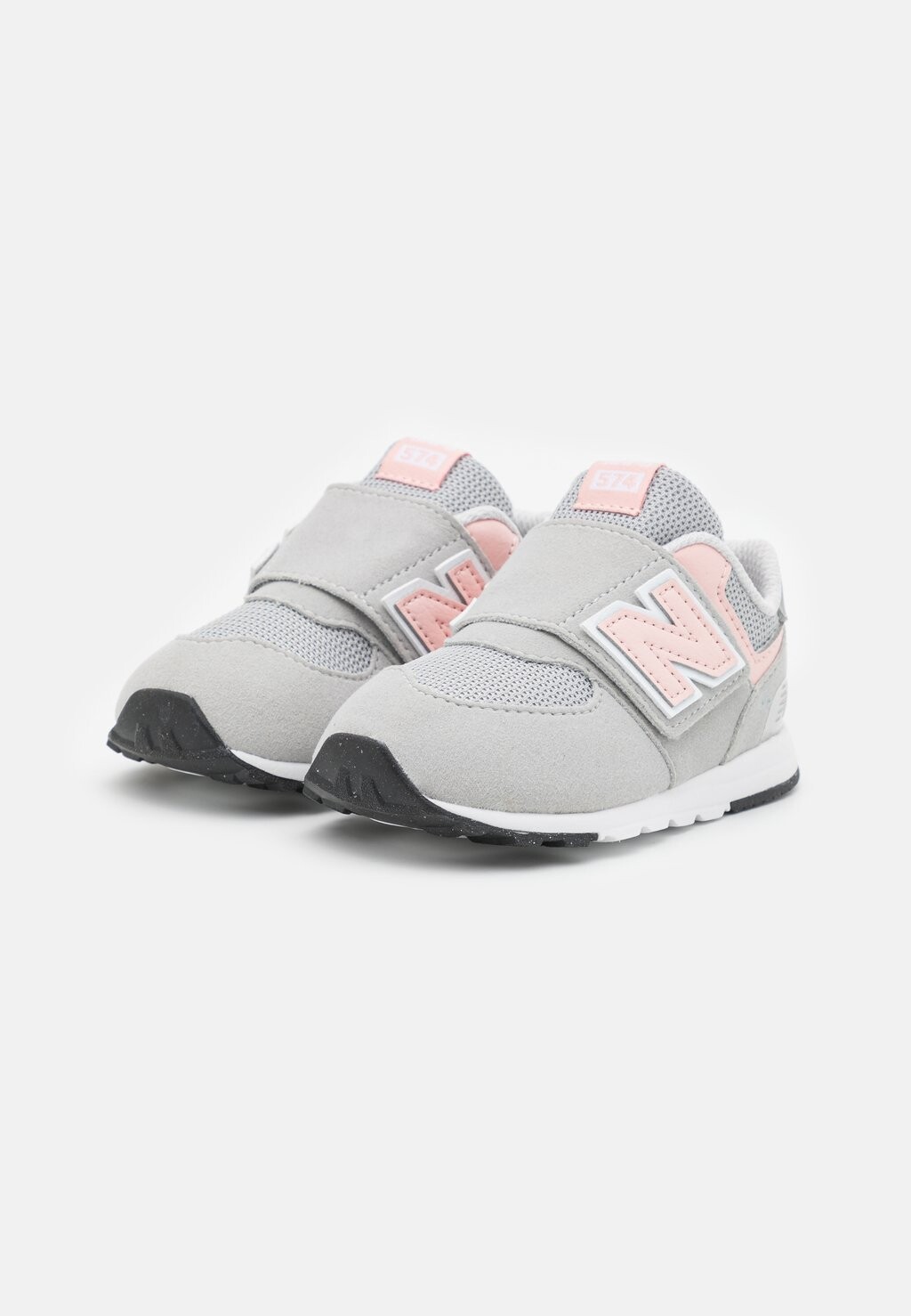 Обувь для первых шагов 574 UNISEX New Balance, светло-серый — фото 4