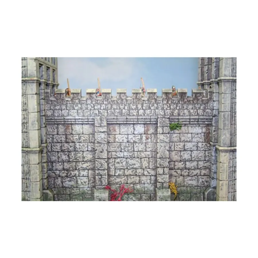 

Секция стены, Houses & Buildings (28mm) (Renedra Limited)