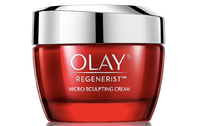Red Bottle Face Moisturizer & Cream Newborn Reshaping Gold Pure, Peptide Olay, 50g New Packaging — фото 2
