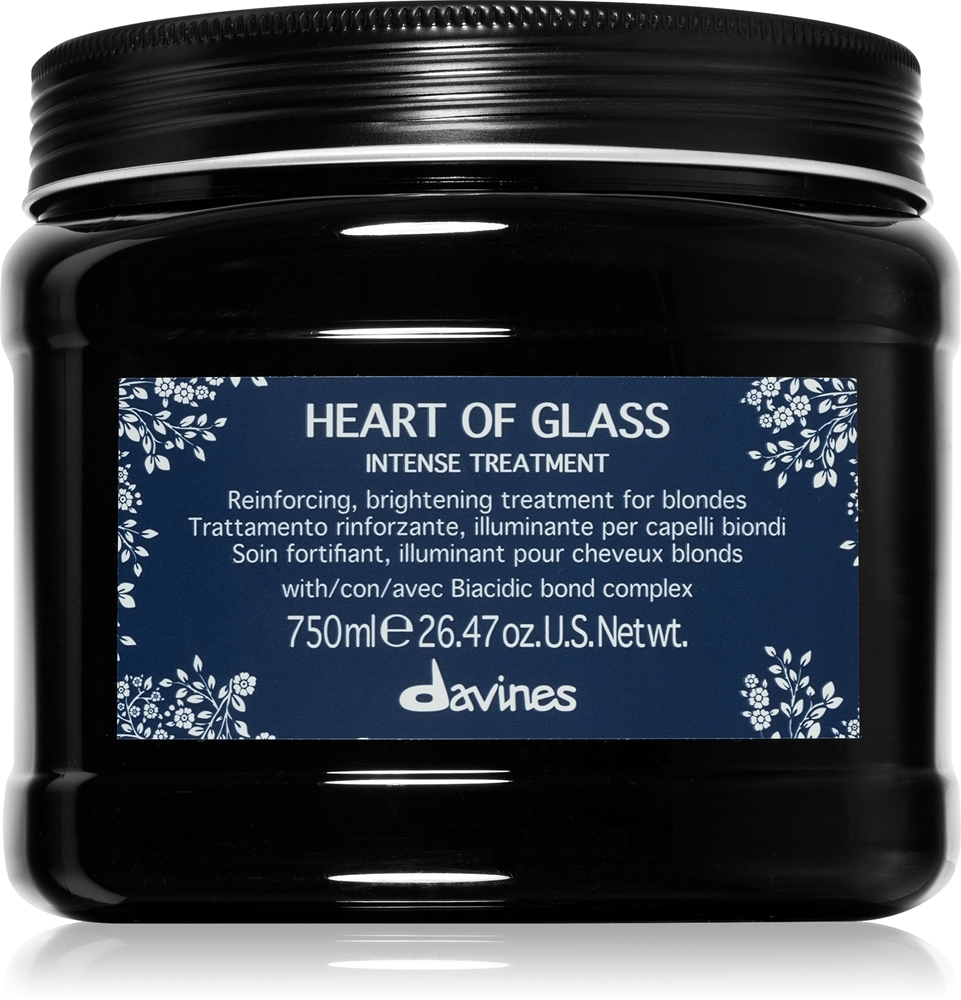 

Интенсивное лечение Heart of Glass для светлых волос Davines, 750 мл