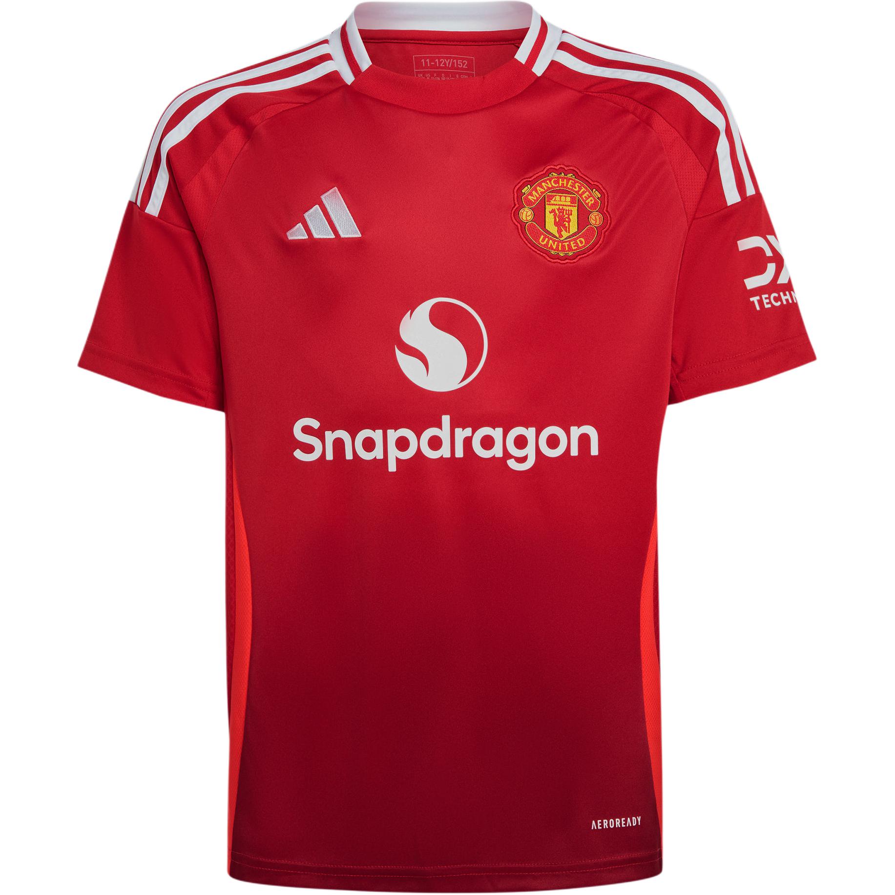 Футболка Manchester United ярко-красная Adidas — фото 2