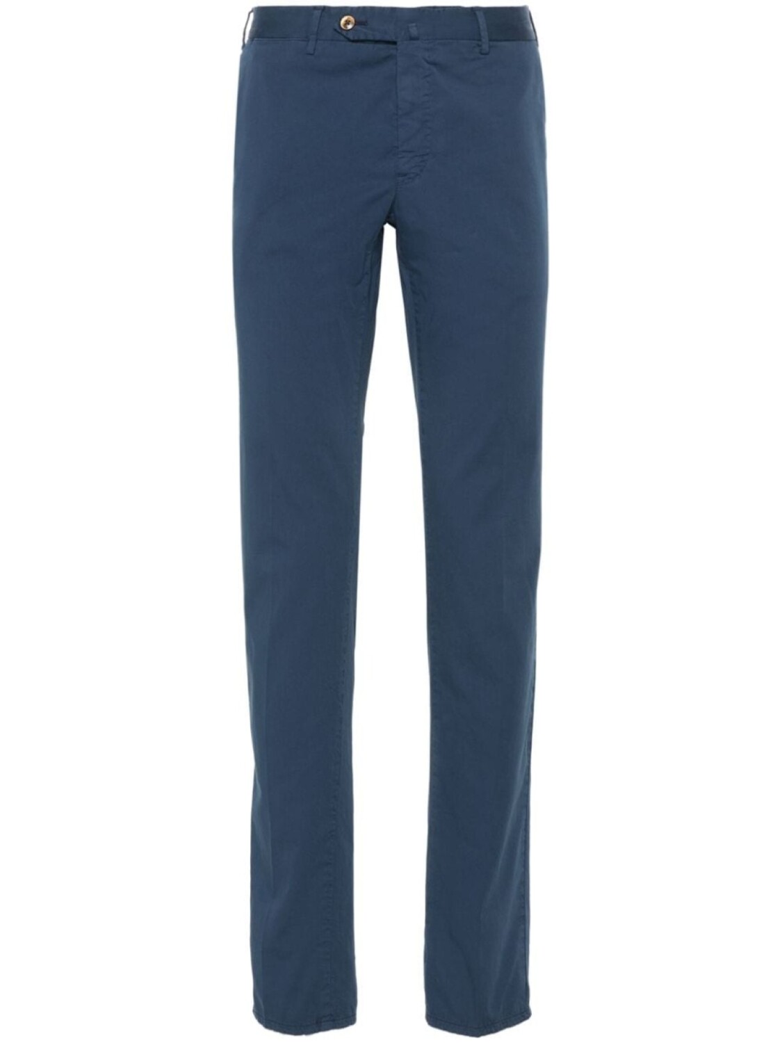 

PT Torino pressed-crease slim-cut chinos, синий