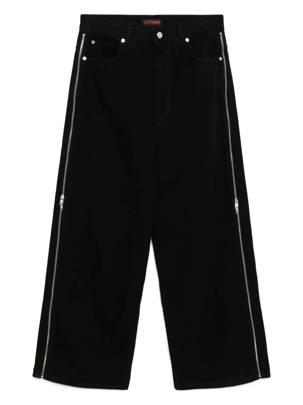 

Джинсы с молниями LỰU ĐẠN, черный