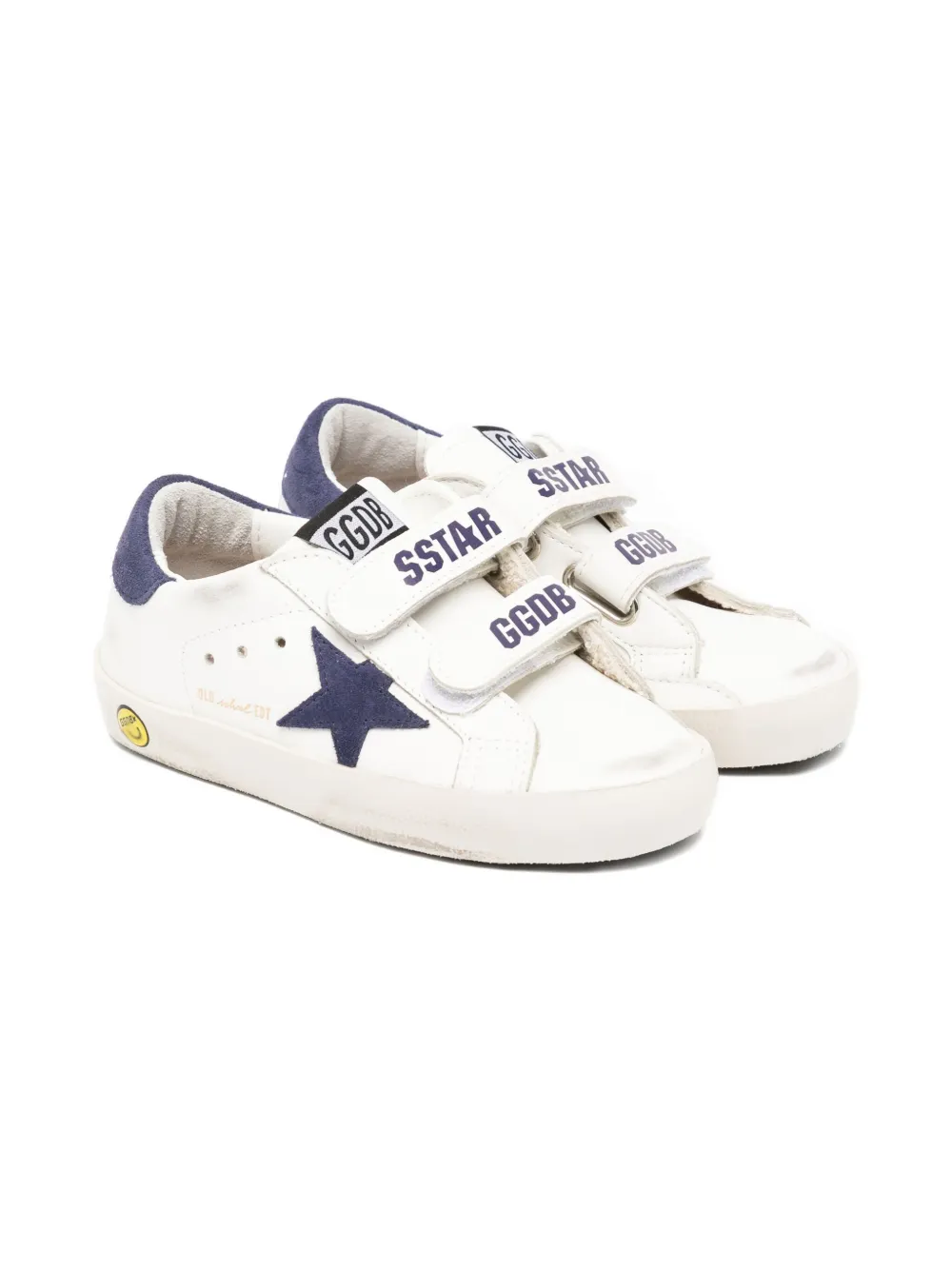 

Кроссовки со звездами Golden Goose Kids, белый