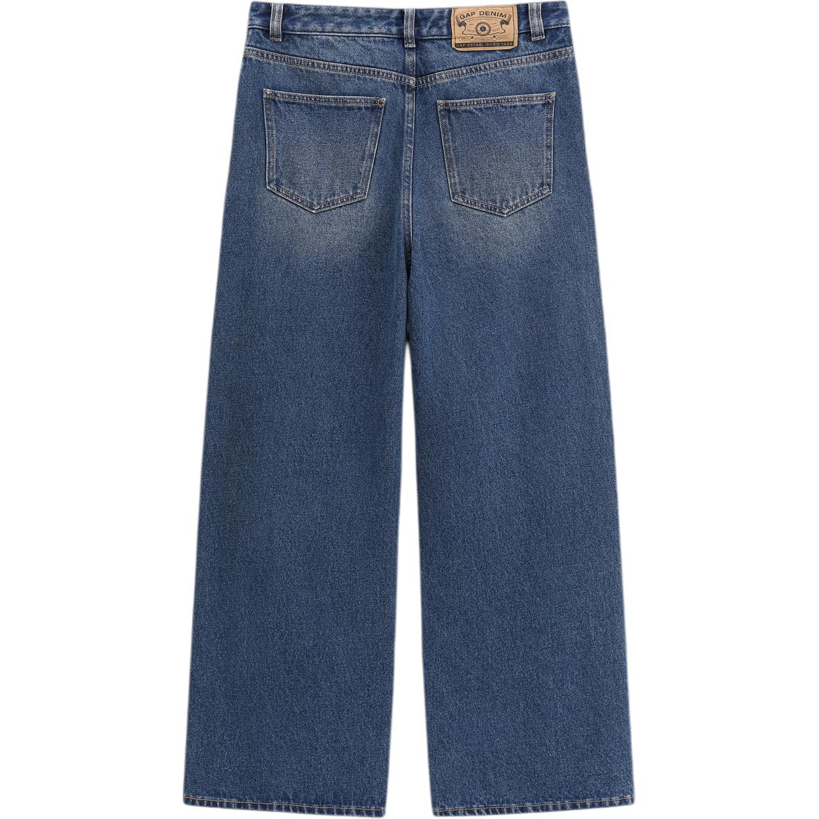 Джинсы женские Moderate Others GAP, washed indigo — фото 4