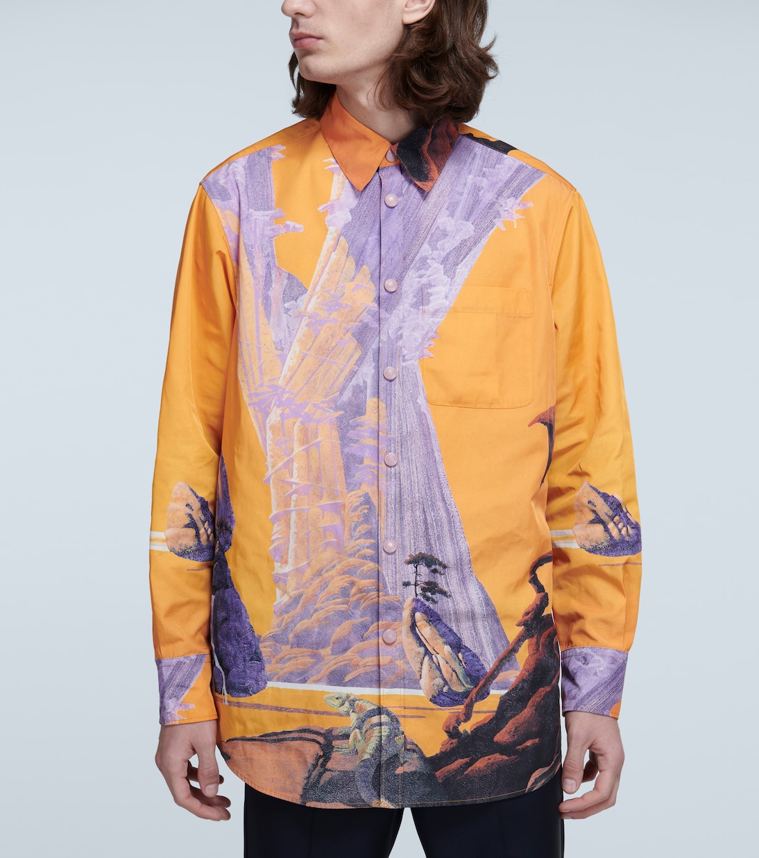 Футболка Valentino Yellow City Valentino, желтый — фото 4