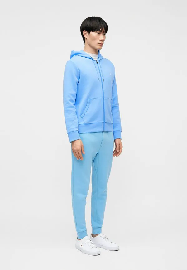 Толстовка с капюшоном, длинными рукавами и застежкой-молнией Polo Ralph Lauren, Chatham Blue — фото 4
