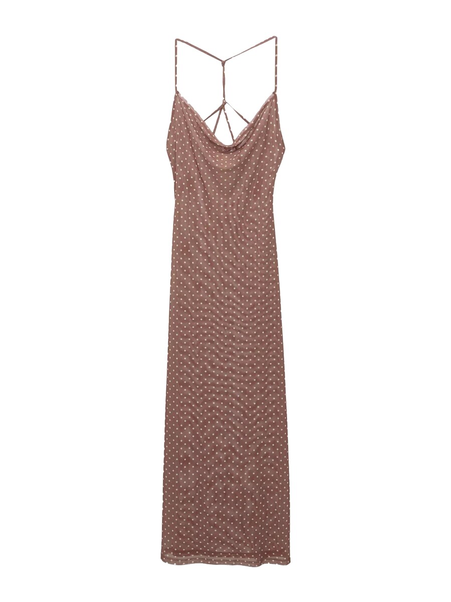 

Летнее платье Pull&Bear, коричневый