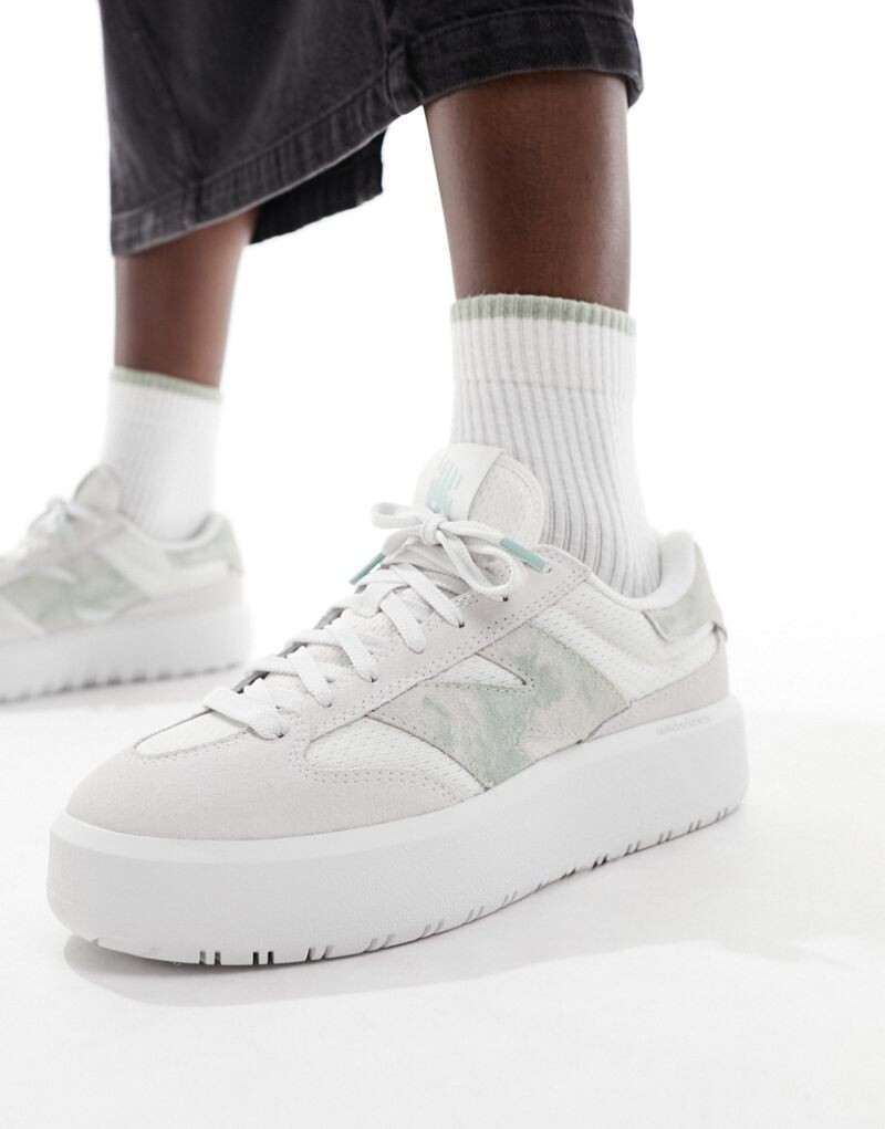 

Белые кроссовки New Balance CT302 с голубой отделкой, Белый, Белые кроссовки New Balance CT302 с голубой отделкой