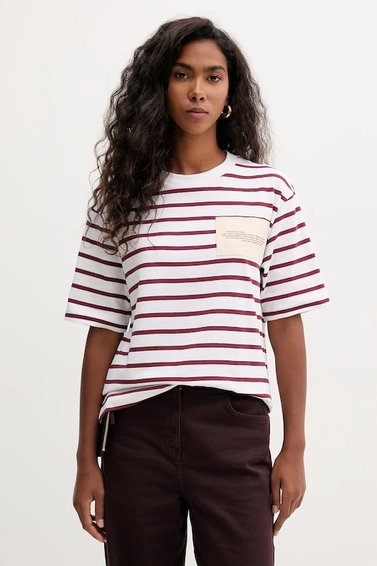 

Майка из хлопка Max&Co., белый