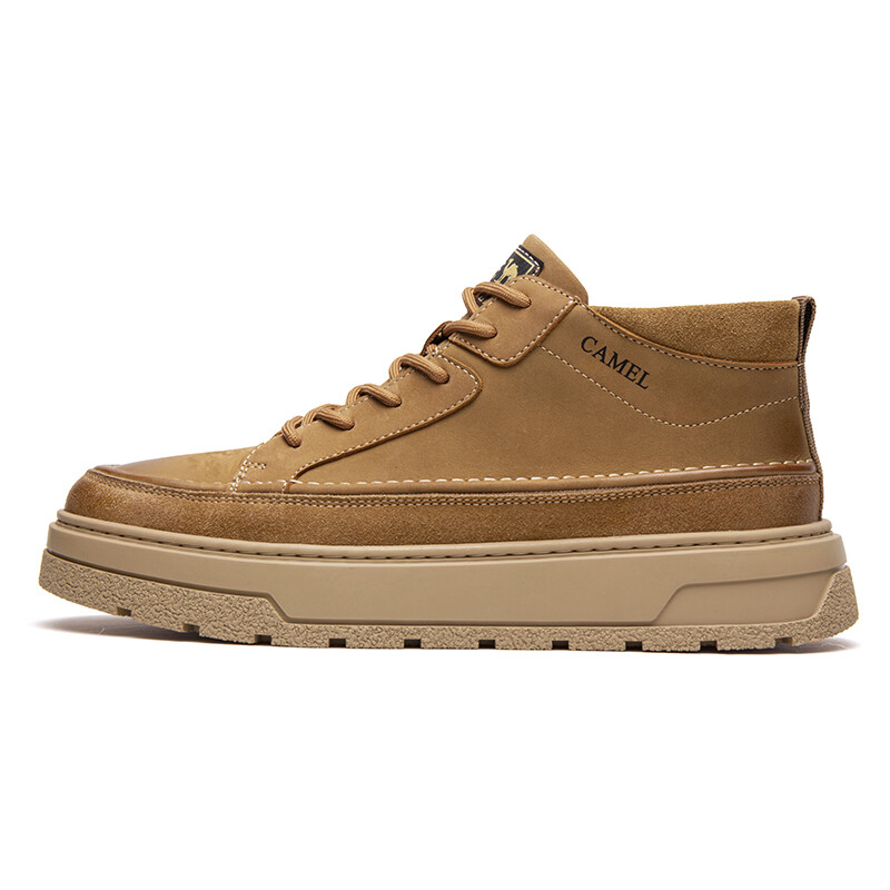 

Кроссовки CAMEL Skateboarding Shoes Men High-top, хаки