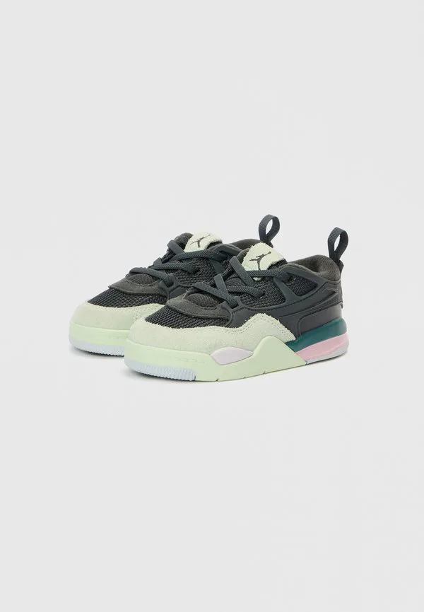 Кроссовки jordan 4 унисекс Jordan, Anthracite/Iced Carmine/Barely Green/Jade Aura — фото 2