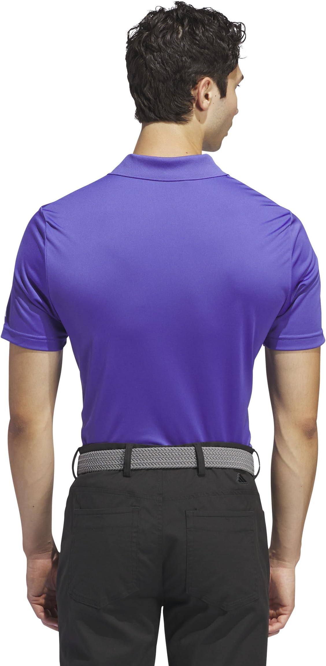 Поло adidas Golf adi Performance Short Sleeve Golf Polo Shirt, фиолетовый — фото 2