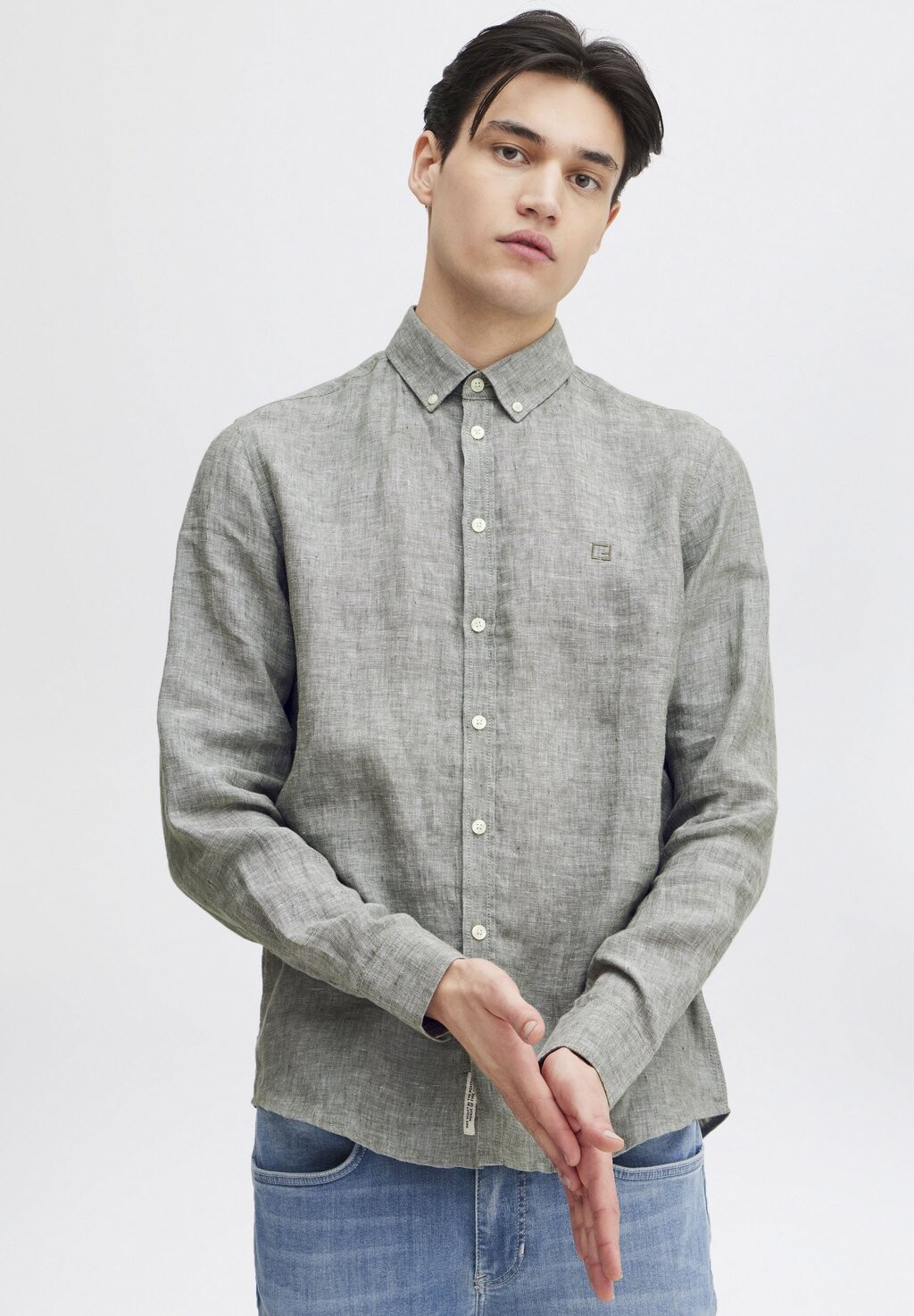 

Рубашка ANTON BD LS Casual Friday, цвет Evergreen