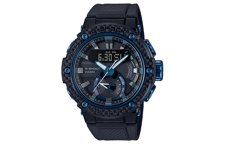 

CASIO Мужские часы серии G-STEEL 49,4 мм, черные