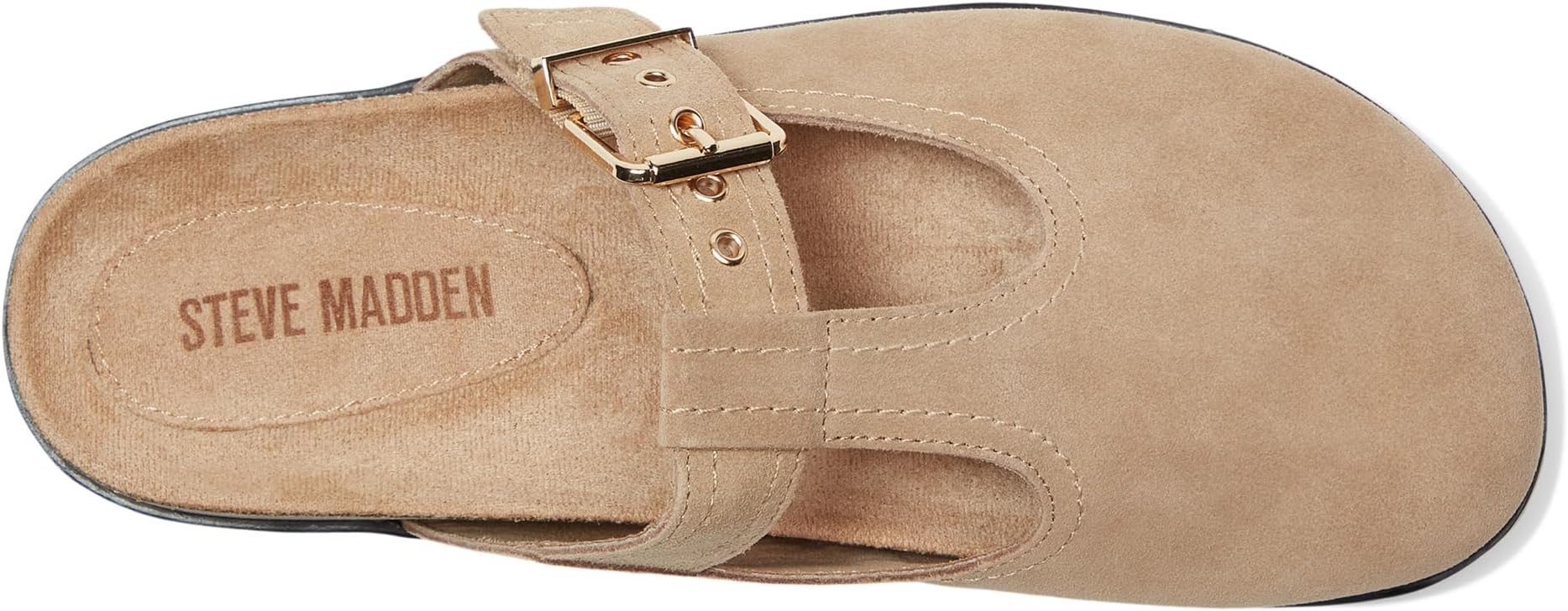 Балетки Steve Madden Women's Atticus, Taupe Suede — фото 2