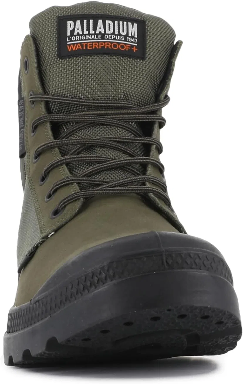 Водонепроницаемые ботинки Palladium Pampa SC 77235010, Olive Green — фото 3