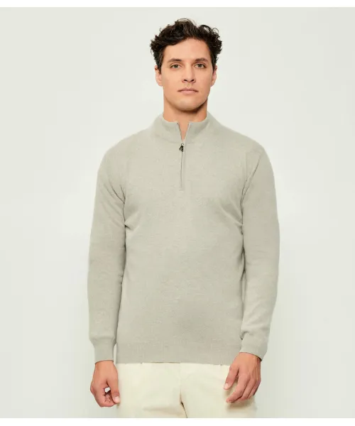 

Свитер Паттона Regular fit Oscar Jacobson, серый