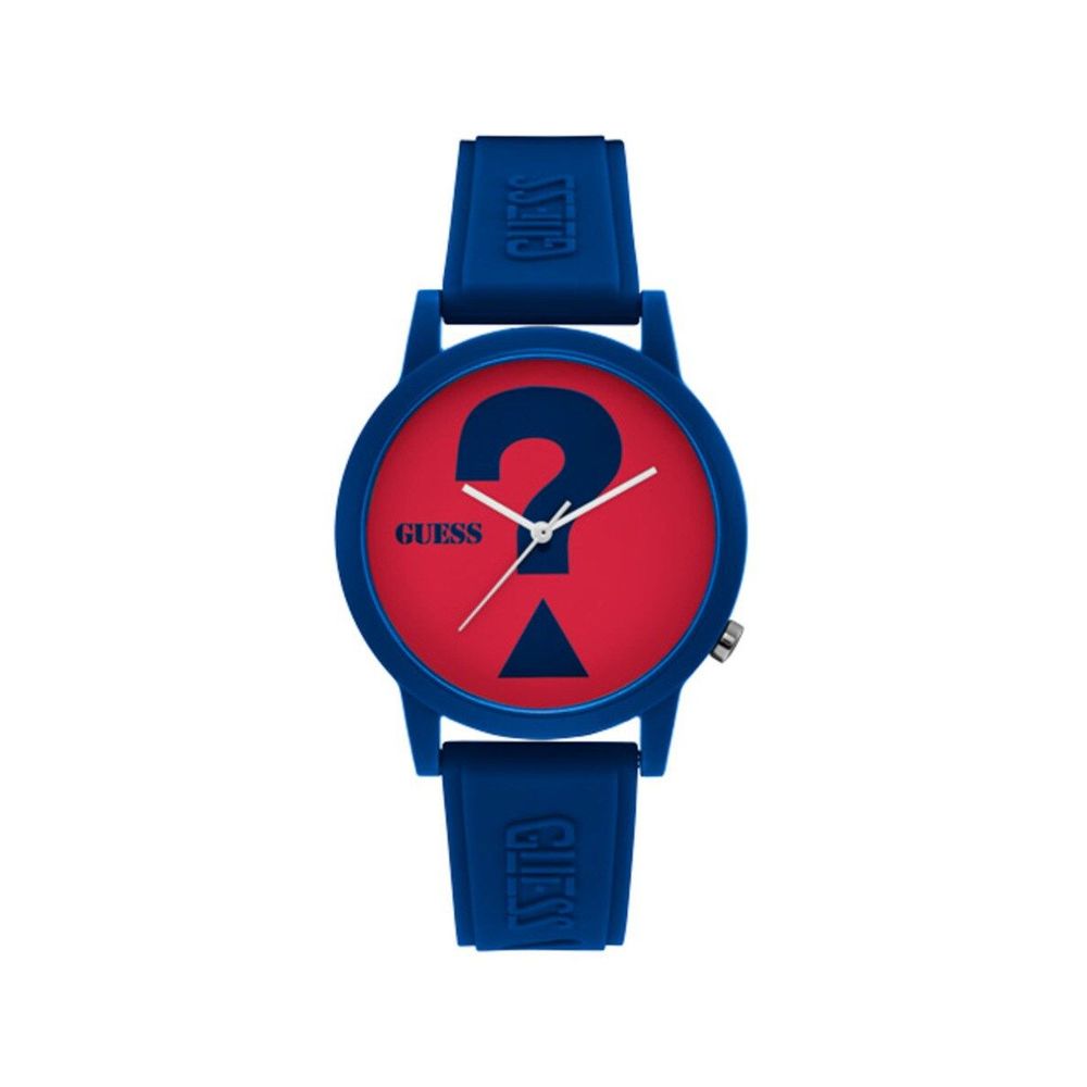 

Часы из синей смолы GUESS