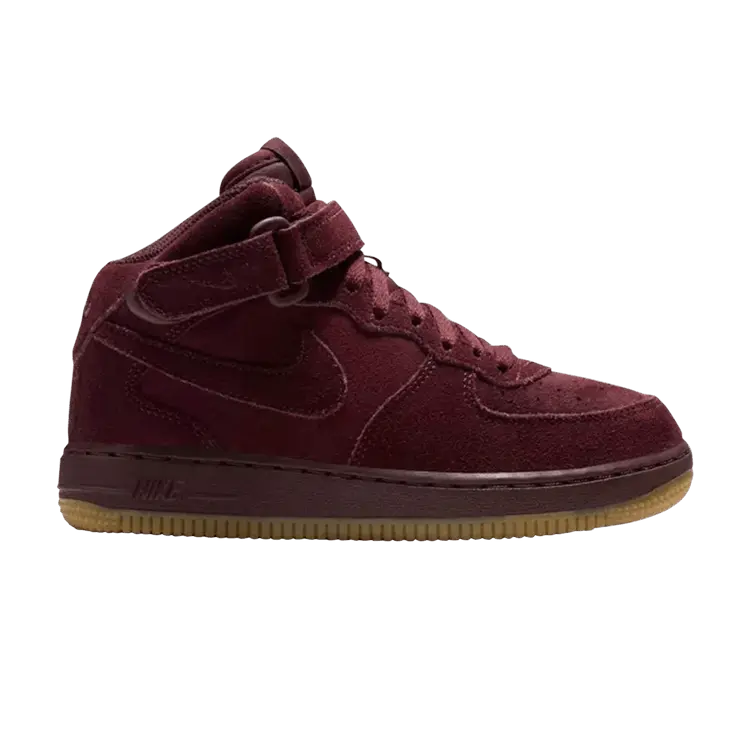 

Кроссовки Nike Air Force 1 Mid LV8 PS 'Burgundy Crush', красный