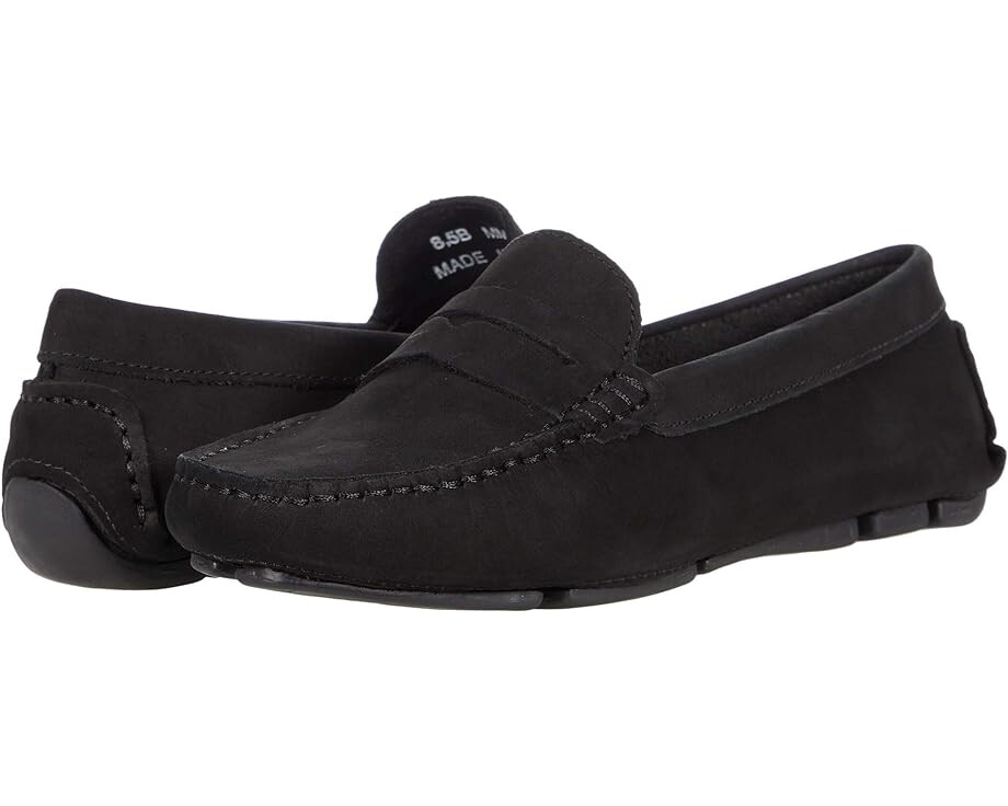 

Лоферы Massimo Matteo Penny Keeper, цвет Black Nubuck