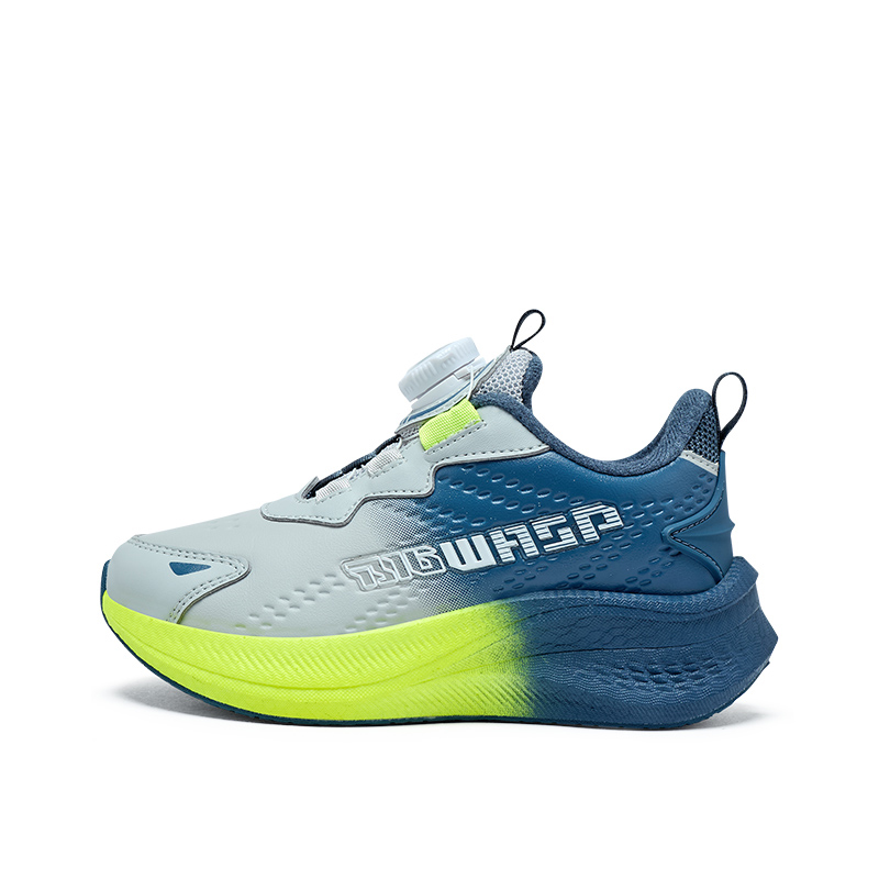 

Легкие дышащие беговые кроссовки с амортизацией для детей и подростков Run Lightly Rebound BIG WASP, moon серый[fall winter waterproof leather upper thin cotton]