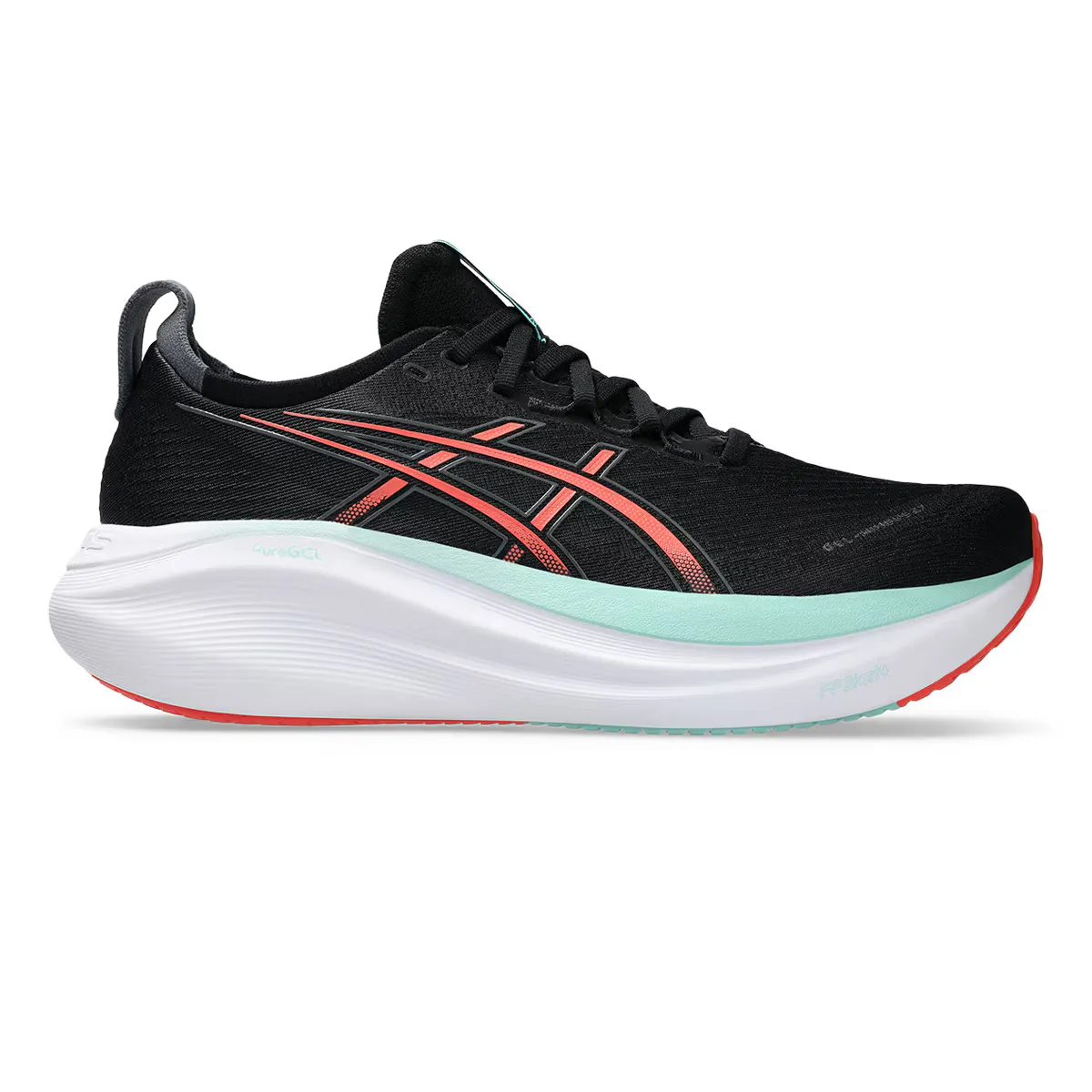 

Мужские кроссовки Asics GEL-NIMBUS 27, черный/коралловый