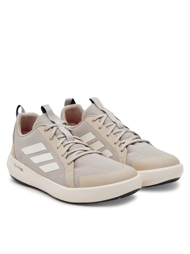 Треккинговые кроссовки Terrex Boat Climacool JI3501 Adidas, бежевый — фото 2