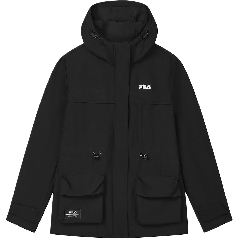 

FILA Пуховик женский угольно-черный, Jet Black-BK