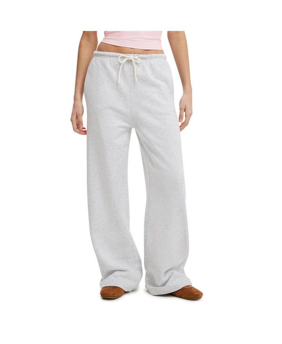 

Женские спортивные брюки с широкими штанинами COTTON ON, Soft grey marle