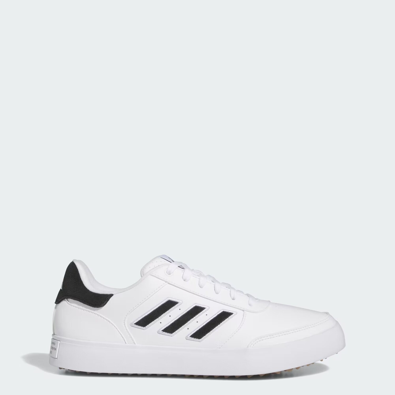 

Кроссовки для гольфа без шипов Retrocross 24 Adidas, цвет Cloud White/Core Black/Gum