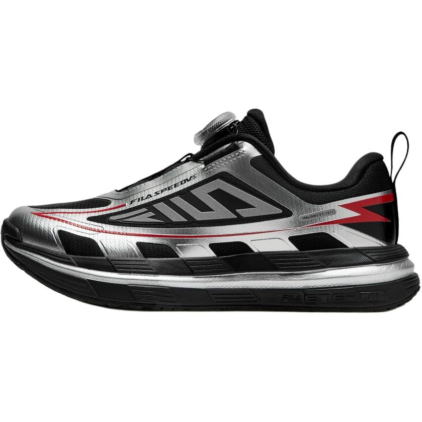 

FILA KIDS Performance FPHspeed 5 легкие амортизирующие кроссовки Low Top Black/Space Silver Kids'