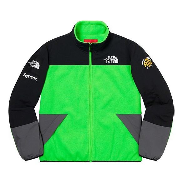 

Куртка x the north face ss20 week 3 rtg fleece jacket Supreme, зеленый