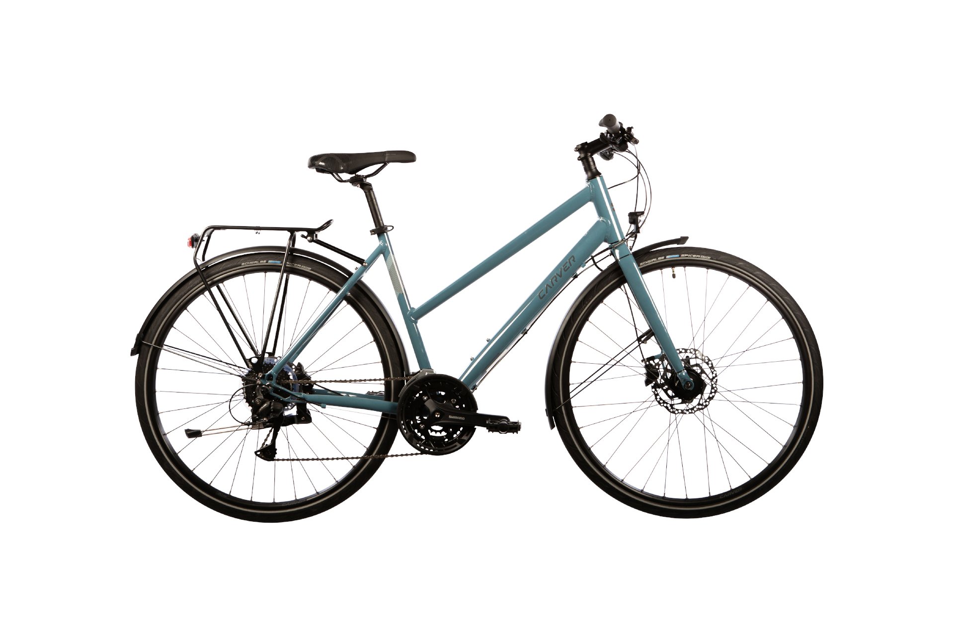 

Городской велосипед Carver Uniq Eins - 28 дюймов - Damen Sport - 2024, цвет Blau|steel bluedark greyblack